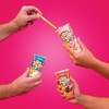 image:imageMEIJI Yan Yan Dipping Sticks Bundle  Chocolate Strawberry and Vanilla Crme  2 oz Pack of 10  Cracker Sticks with Fun Animals Phrases