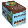 image:imageMeiji Chocorooms Crispy Crackers Milk and Dark Chocolate Combination  134 oz Pack of 8  Bite Sized Crackers in Fun Mushroom Shapes