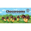 image:imageMeiji Chocorooms Crispy Crackers Milk and Dark Chocolate Combination  5 oz Pack of 12  Bite Sized Crackers in Fun Mushroom ShapesChocolate
