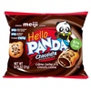 image:imageMeiji Cookies Chocolate Crme Filled  6 oz Pack of 8 64 Bags Total  Bite Sized Cookies with Fun Panda SportsChocolate