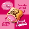 image:imageMeiji Hello Panda Cookies Strawberry Crme Filled  7 Oz Pack of 6  Bite Sized Cookies with Fun Panda SportsStrawberry